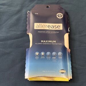 AllerEase Maximum Pillow Protector - Blue